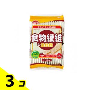 食物繊維と全粒粉ウエハース メープル味 36枚入 3個セット