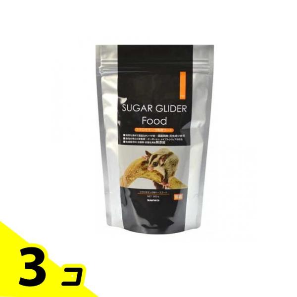 三晃商会 フクロモモンガフード 300g 3個セット