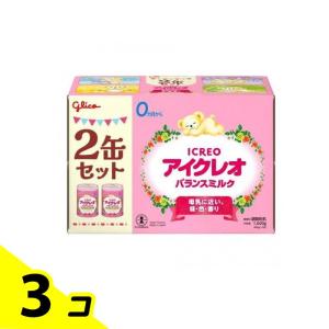 アイクレオ バランスミルク 1600g (800g×2缶セット) 3個セット