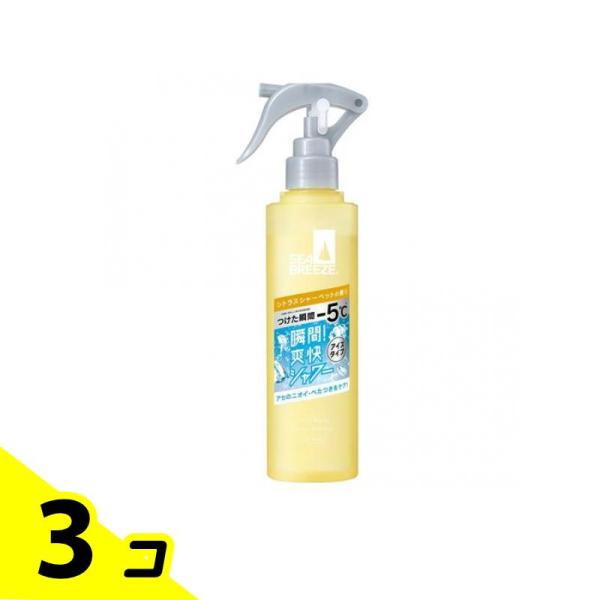 シーブリーズ デオ&amp;ウォーターIE アイスタイプ シトラスシャーベットの香り 145mL 3個セット
