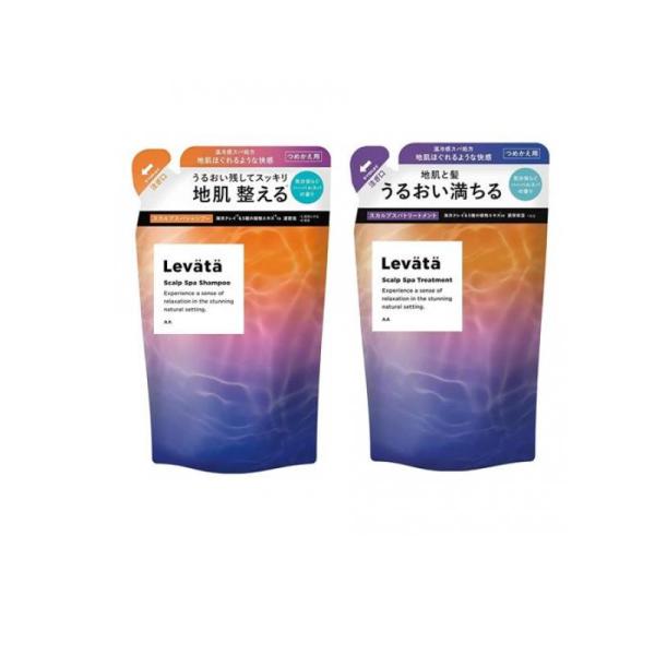 Levata レバタ スカルプスパシャンプー 詰め替え用 300mL (&amp;トリートメント 詰め替え用...