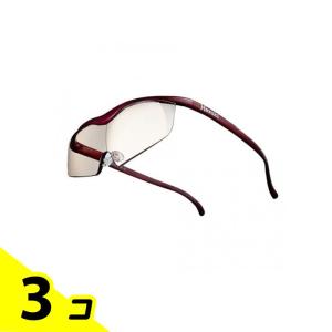 Hazuki ハズキルーペ ラージ 1.6倍 カラーレンズ 1個入 (赤) 3個セット