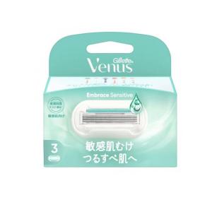 ジレット ヴィーナス エンブレイス 敏感肌用 つるすべ肌へ 替刃 3個入 (1個)