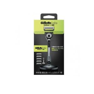 ジレットラボ 角質除去バー搭載 カミソリスタンド付 本体1コ+替刃 5コ付 (1個)