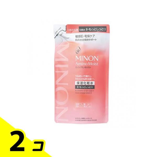 ミノンアミノモイスト モイストチャージローションII・もっとしっとり  保湿化粧水 詰め替え用 13...
