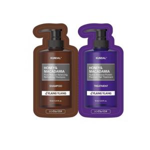 KUNDAL(クンダル) ハニー&マカダミア シャンプー+トリートメント イランイラン 1回分 (1個)