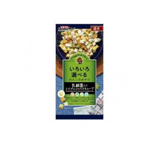 ドギーマン 犬用おやつ ドギースナックバリュー 乳酸菌入りトリプルミックスキューブ 60g (1個)