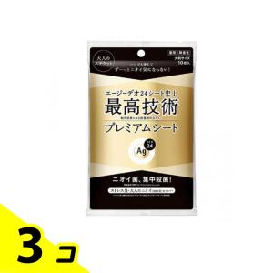 Ag DEO24 エージーデオ24 プレミアムデオドラント シャワーシート 無香性 10枚入 3個セット
