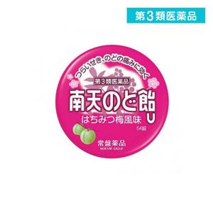 南天のど飴u はちみつ梅風味 60錠 缶タイプ 常磐薬品工業 第3類医薬品 V くすりのポニー 通販 Yahoo ショッピング