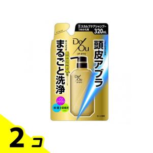 デ・オウ 薬用スカルプケアシャンプー 320mL (詰め替え用) 2個セット