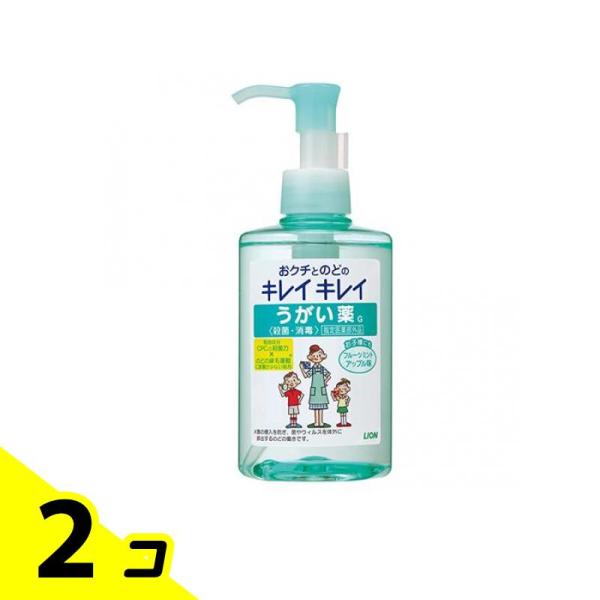 キレイキレイ うがい薬 フルーツミント アップル味 200mL 2個セット