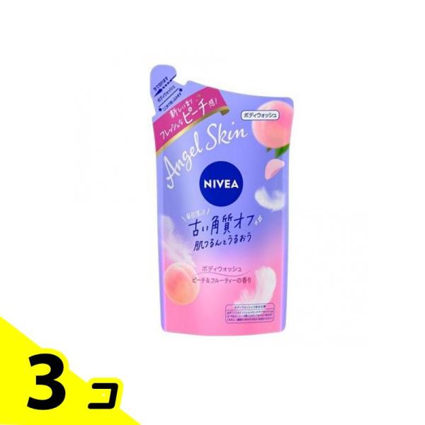 ニベア エンジェルスキン ボディウォッシュ ピーチ&amp;フルーティーの香り 360mL (詰め替え用) ...