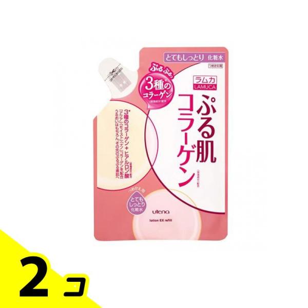 ラムカ ぷる肌化粧水 とてもしっとり 180mL (詰め替え用) 2個セット