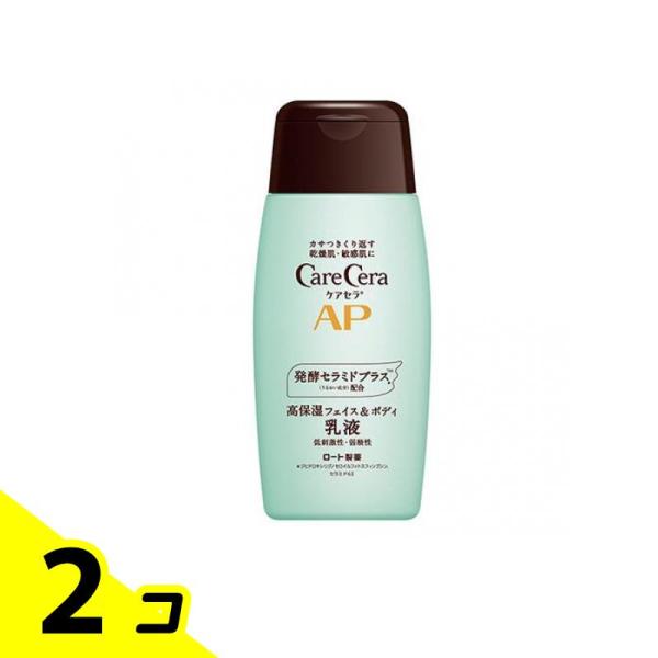 ボディケア  ロート 乾燥肌 敏感肌 うるおい ケアセラ APフェイス&amp;ボディ乳液 200mL 2個...