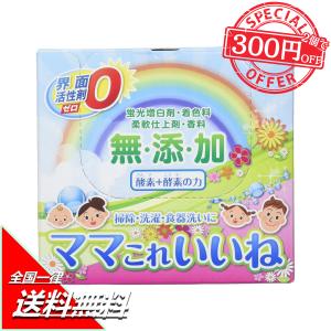 ママこれいいね 酸素 過炭酸ナトリウム＋酵素の洗浄剤 洗剤 粉末洗剤 掃除 洗濯 部屋干し 消臭 洗浄 洗濯槽 食器洗い 無添加　