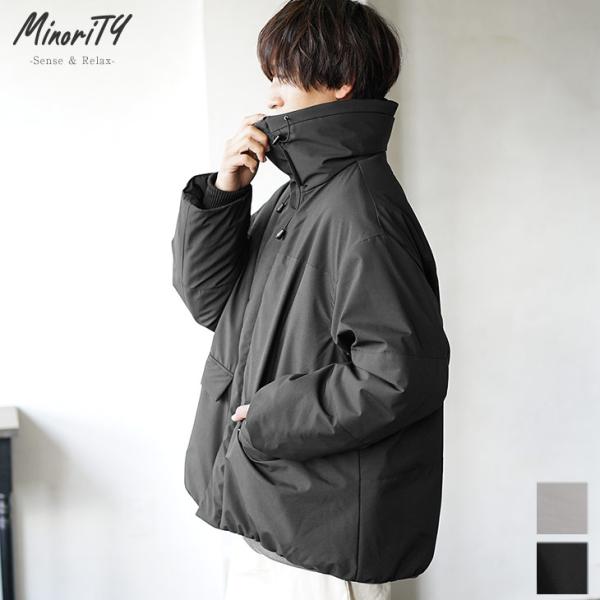 オーバーサイズ 中綿ジャケット メンズ 大きいサイズ 中綿ブルゾン メンズ メンズ ボリュームアウタ...