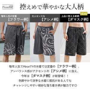スイムウェア 海パン メンズ 膝下 水着 男性...の詳細画像5