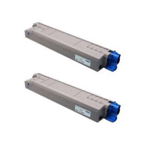 商品名：MIKASAリサイクルトナー参考型名：TC-C3BC2 シアン リサイクルトナー2本セット(...