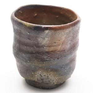 備前焼 窯変徳利 お猪口 セット 2合 窯元 作家 石田育男 陶印 陶器 酒