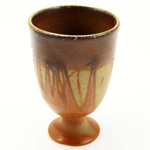 備前焼 窯変徳利 お猪口 セット 2合 窯元 作家 石田育男 陶印 陶器 酒
