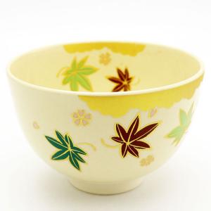 抹茶茶碗 花丸 通年物 茶の湯 お稽古用 茶道具 陶磁器 茶の湯用品 抹茶
