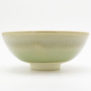 抹茶碗 紫陽花絵 灰釉茶碗 中村良二作 夏物 茶道具 陶磁器 茶の湯用品