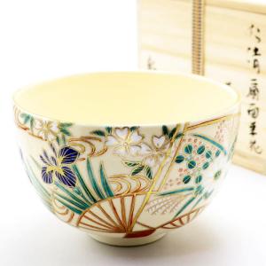 茶道具 抹茶茶碗 馬盥 ばだらい 青海波 川崎和楽作 茶道 : 茶道具