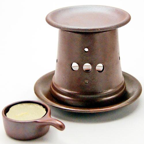 茶香炉5点セット 志生窯 萬古焼 アロマ 陶磁器 陶磁器