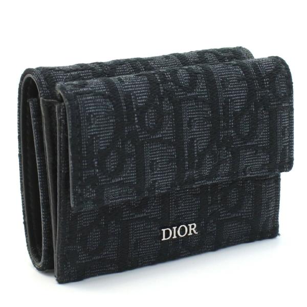 ディオール Christian Dior 三つ折財布小銭入付き 財布 ブランド 2OBBC110 Y...