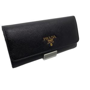 プラダ PRADA 財布 二つ折り 長財布 小銭入れ付き 1MH132 QWA F0002 NERO...