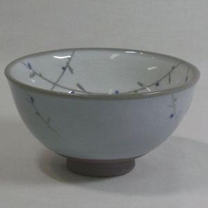 雅東窯　美濃焼　木の葉　飯茶碗（青）｜minoyakisquare