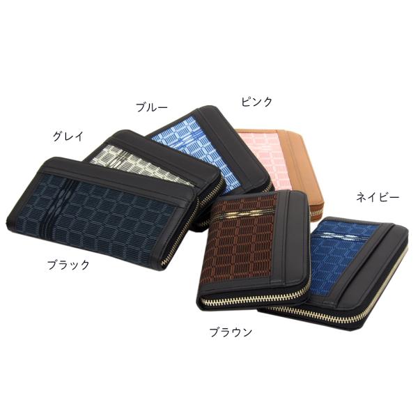 [ITUYO] 長ラウンド財布 牛革 カラー6色 【送料無料】