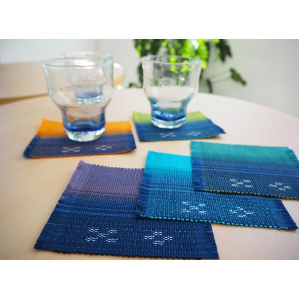 コースター シーグラデーション  [MINSAH]【ネコポス便可】