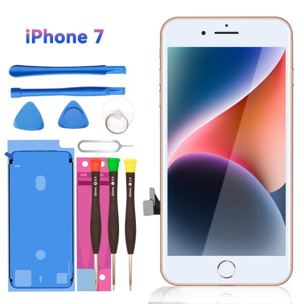 【送料無料】iPhone 7 液晶パネル 画面交換 フロントパネル LCD タッチパネル ガラス ス...