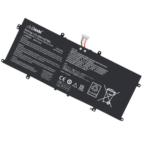 【期間限定15%OFF】新品ASUS UX393 互換バッテリー【67Wh 15.48V】 1年保証...