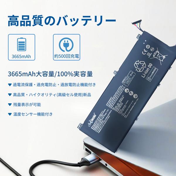 【期間限定20%OFF】新品HB HB4692Z9ECW-41 互換バッテリー【3665mAh 15...