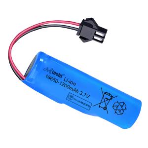 新品 GENERIC GEN 18650 互換バッテリー 1200mAh 3.7V 対応用 1年保証 高性能 PSE認証 互換バッテリパック YHR