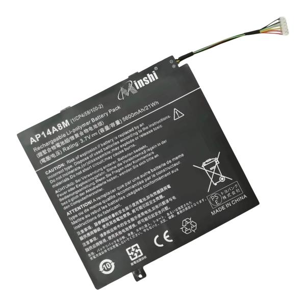 【1年保証】 minshi ACER 11 AP14A8M対応 互換バッテリー 5600mAh PS...