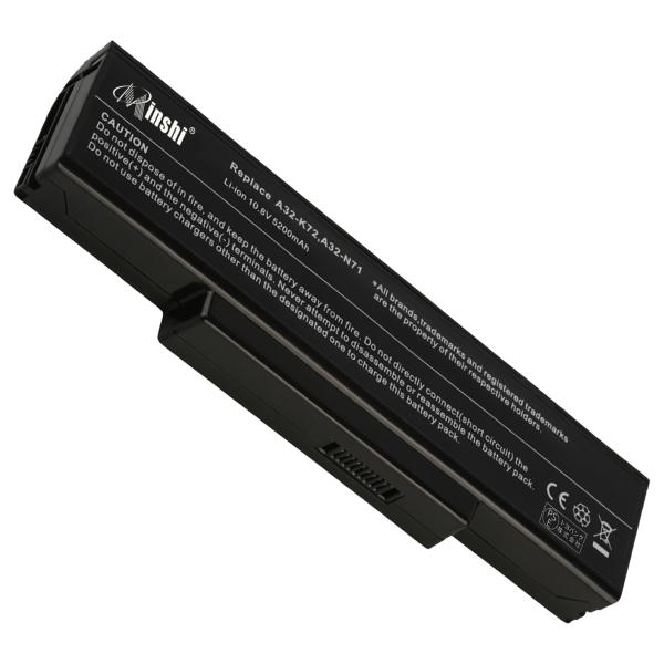 minshi ASUS K72S 対応 交換バッテリー5200mAh PSE認定済 高性能 互換バッ...