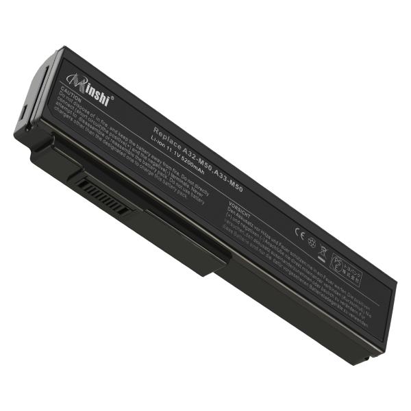 minshi  ASUSAsus N61V 対応 交換バッテリー 5200mAh  互換バッテリー