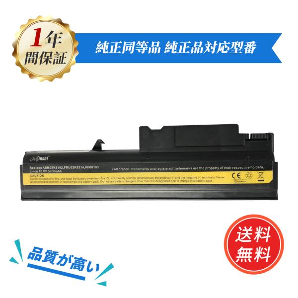 【PSE認定済】minshi Lenovo 92P1011 92P1089 対応 交換バッテリー52...
