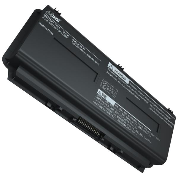 NEC PC-VP-WP125 対応用 ブラック 3350mAh 【minshi】 高性能 互換バッ...