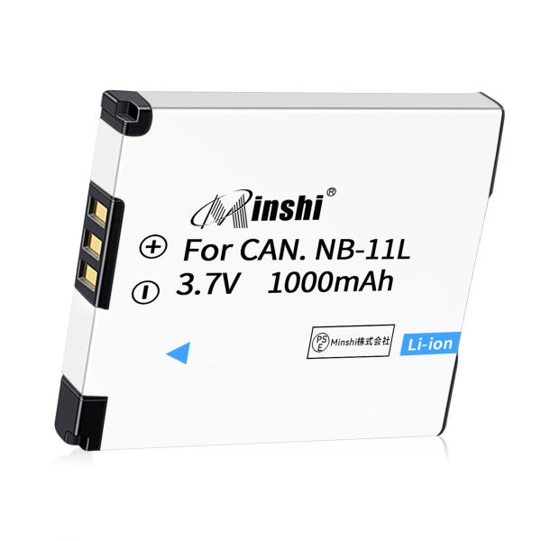 【1年保証】minshi Canon IXUS 132 125 HS NB-11L 【1000mAh...