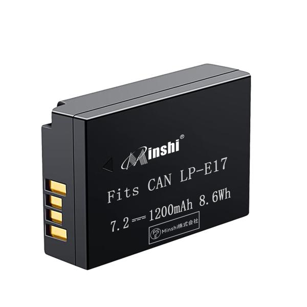 【送料無料】minshi CANON LP-E17【1200mAh 7.2V】PSE認定済 【1年保...