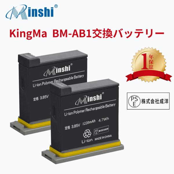 【２個】minshi DJI OSAP01【1220mAh 3.85V】PSE認定済 高品質交換用バ...