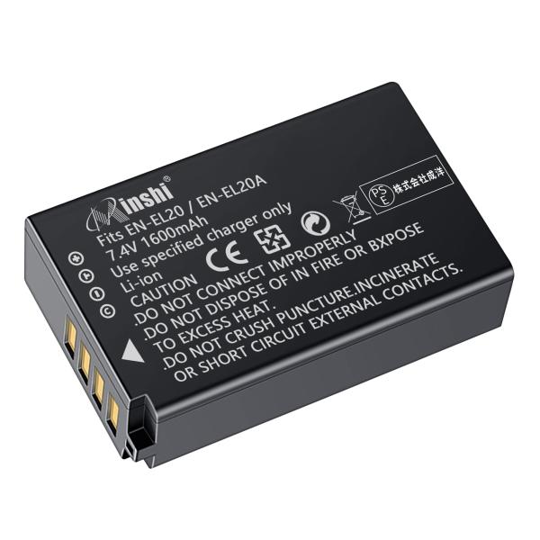 【1年保証】minshi Nikon 1 J2【1600mAh 7.4V】PSE認定済 高品質EN-...