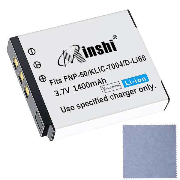 【清潔布ー付】minshi FinePix F300EXR 【1200mAh 3.6V】PSE認定済...