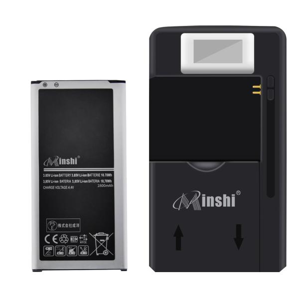 【充電器と電池1個】minshi Samsung GALAXY S5 i9600【2800mAh 3...