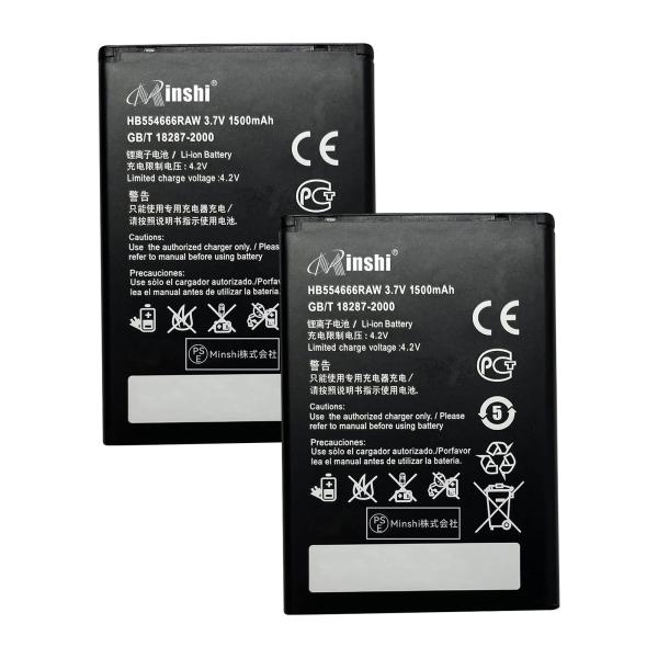 【2個セット】minshi HUAWEI HW L-01 F【1500mAh 3.7V】対応用 高性...