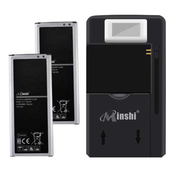 【充電器と電池2個】minshi Samsung GALAXY Note4 LTE SM-N910T...